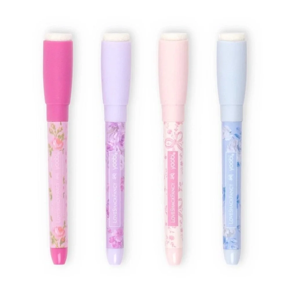 LoveShackFancy x Yoobi Blooming Heirloom Dry Erase Markers 4 Pack NWT